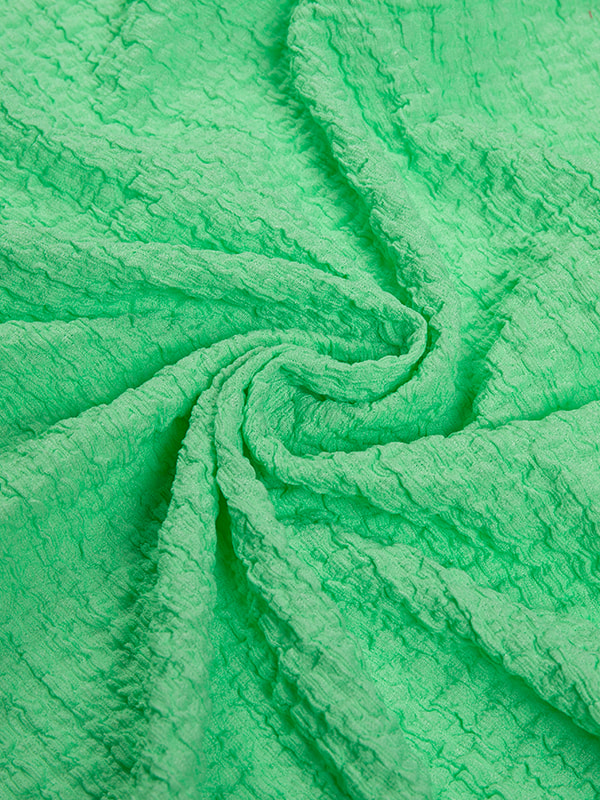 Polyester Spandex Crinkle Fabric: How to Care for Your Garments?