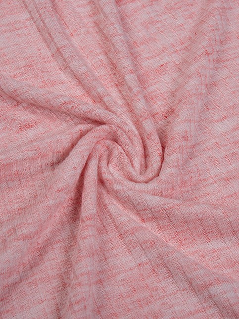 How can we design fashionable knitwear using the high elasticity and fit, durability and dyeing performance of T/R Spandex Rib fabric, as well as its texture expression and versatility?